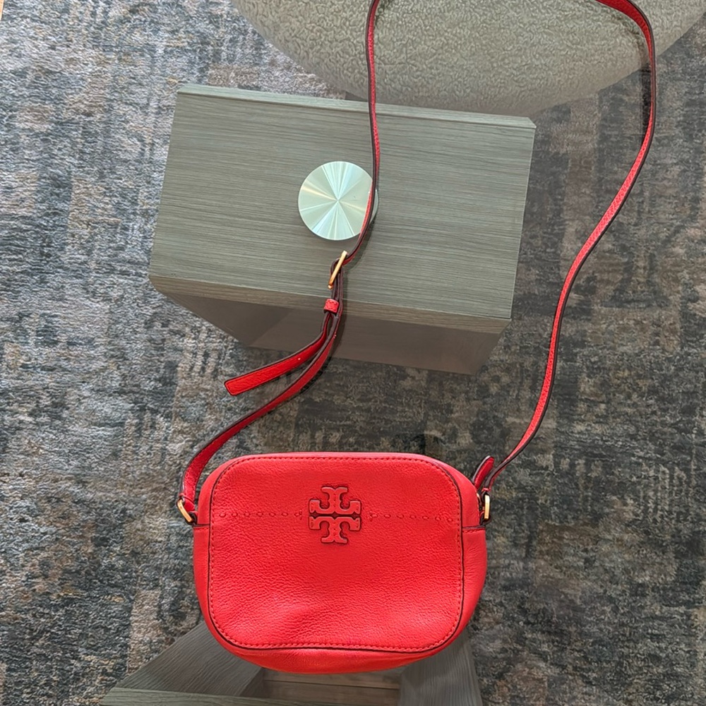 Tory Burch Red Crossbody Bag